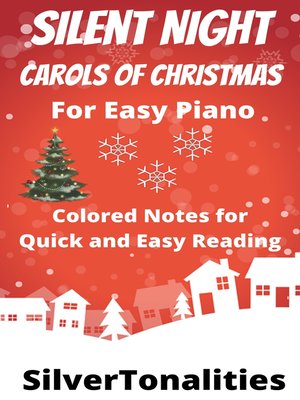 cover image of Silent Night Carols for Christmas Easy Piano